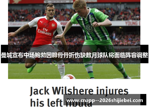 曼城宣布中场鲍勃因腓骨骨折伤缺数月球队将面临阵容调整